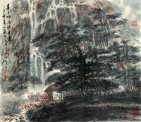 高士吟诗访友图, 1985