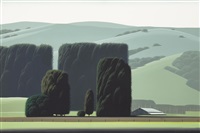 Santa Ynez California Hillside, 1969