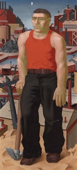 Man with Pick, 1934, 1934