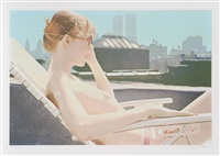 Roof-top Sunbather, 1981