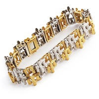 A wide bracelet, 1980–1989
