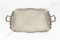 Geo V S/S Two Handled Banquet Tray, 1928 Geo V S/S Two Handled Banquet Tray, 1928
