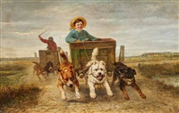 Dog Cart Race