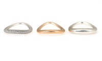 An “Offspring” jewelry set comprising three rings An “Offspring” jewelry set comprising three rings