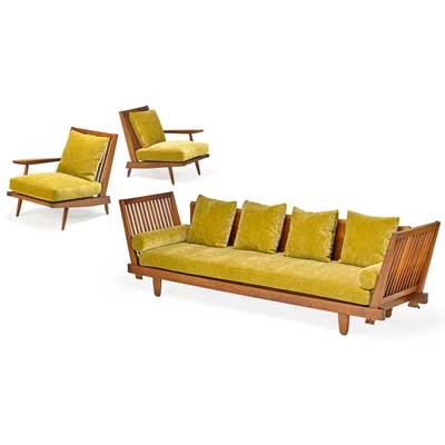 Custom Made Cushion Sofa With Pair Of Single Arm Lounge Cushion Sofa With Pair Of Single Arm