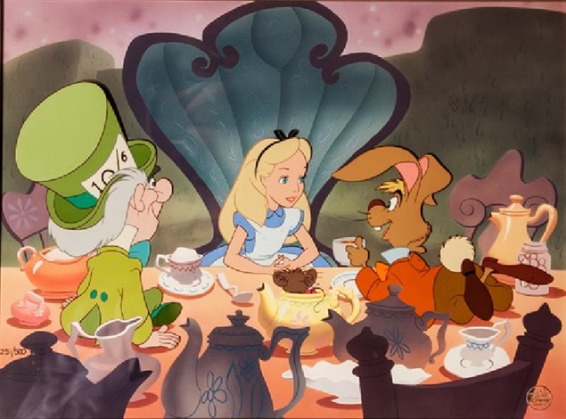 Alice In Wonderland Tea Party By Walt Disney Studios On Artnet