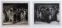 Ohne Titel (diptych), 1914