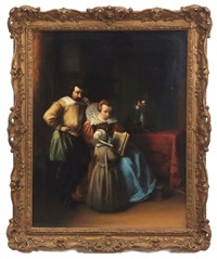 Reading lesson, 1866
