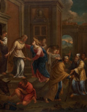 Szene Aus Dem Leben Von Joachim Und Anna By French School 17 On Artnet