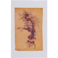 Cara con cabellera de liquen (personaje..., 1947