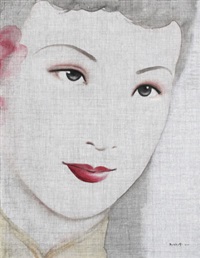 孟姜女 布面油画