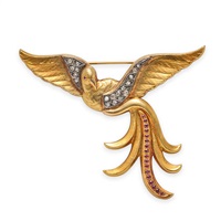 ALEXANDER TILLANDER: AN 18K GOLD, RUBY, AND...