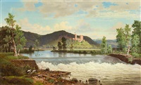 Ansicht von Schloss Ortenberg im Kinzigtal, 1852