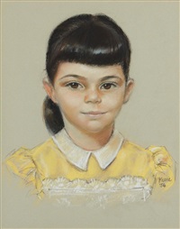 Portrait Of A Young Girl, 1956, 1956