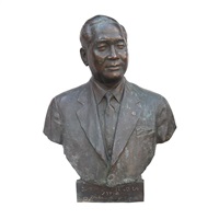 A Carlos P. Garcia Bust