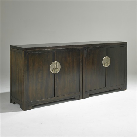 Far East Four Door Cabinet Usa By Baker Furniture Company Co