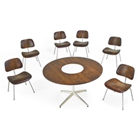 Dining table and six chairs (DCMs) (7..., 1960–1969