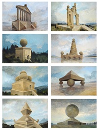 Imaginary Structures (suite of 8)