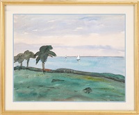 Sailboats on the Gulf