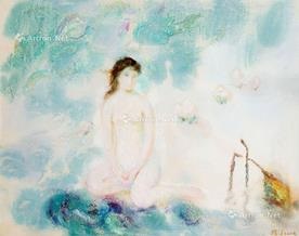 天体遐想 春忆by Ou Yang On Artnet