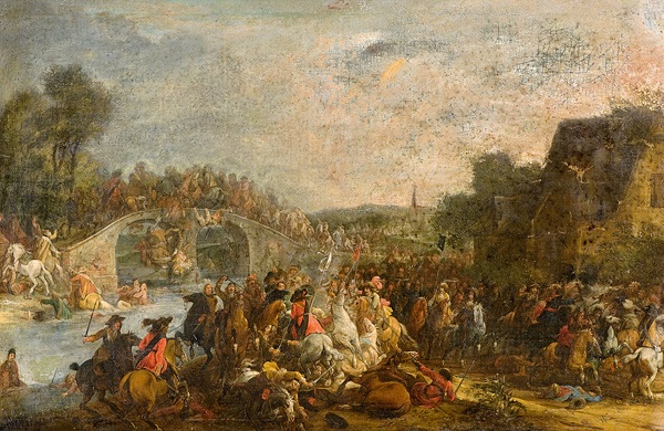Die Schlacht an der Brücke by Anonymous (17/18) on