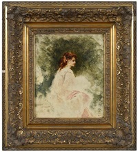 Tête de femme vue de profil (Mme Diaz Tête de femme vue de profil (Mme Diaz