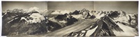 Views of the Alps, around 1930. 10 original..., 1930