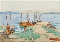 Fishing Boat at a Quayside