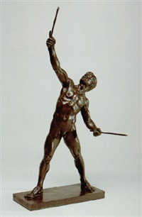 Männlicher, athletischer Akt beim..., 1910–1910
