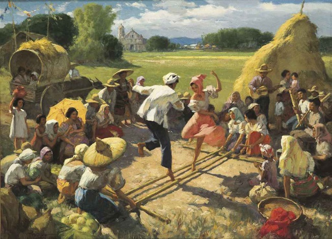the tinikling by fernando cueto amorsolo on artnet fernando amorsolo