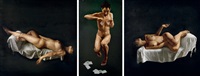 入月同喜（三联作）, 1994