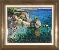 Vista costera mallorquina (probablemente..., 1957