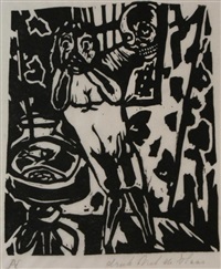 Death and the maiden (portfolio of 20)