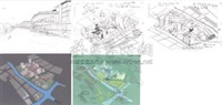 无锡站前商贸区草图（模型、照片）, 2002