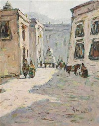 拉萨小街 (Lhasa street), 1965