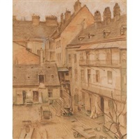 PEJZAŻ MIEJSKI, 1928