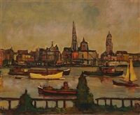 Harbor Scene