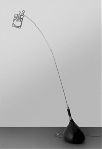 Una lampada da terra 'Bul-bo', 1969–1970