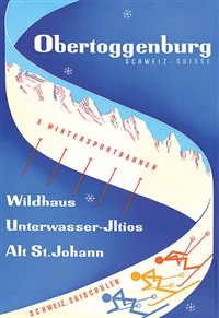 Obertoggenburg Schweiz, approx. 1955, 1955