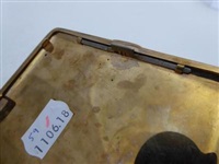 A George V Gold Cigarette-Case, 1945 A George V Gold Cigarette-Case, 1945