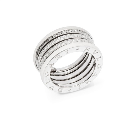 bulgari ring b zero 1 weissgold 750 brillanten