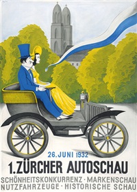1. Zürcher Autoschau, 26. Juni 1932, 1932