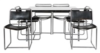 Table à manger amenophis, avec chaises (set of 7)