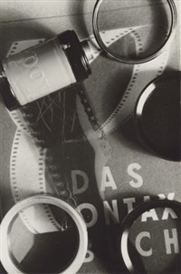 Untitled (Still Life With Book and Rolls of..., 1942