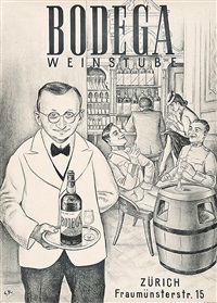 Bodega Weinstube Zürich, 1940