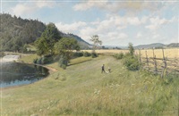 Motiv från Tjust, 1888