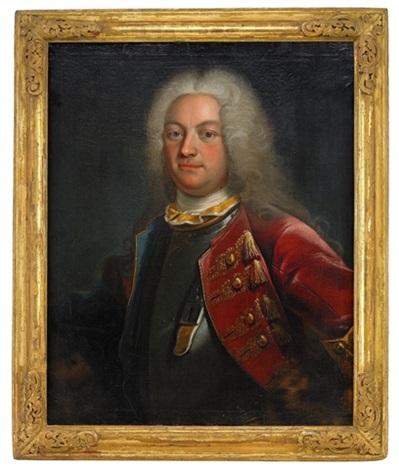 Porträtt av greve Carl Fredrik Piper och hans maka Ulrika Kristina