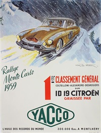 Yacco Rallye Monte Carlo, 1959