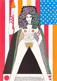 I lift my lamp besides the golden door, 1977