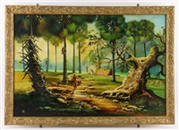 Cambodian Village in Jungle